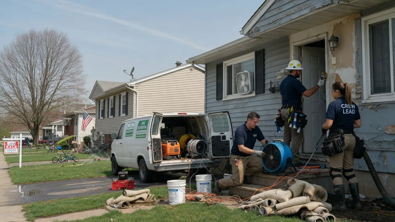 Flood Cleanup in Orleans, IN near me